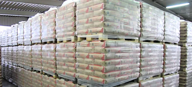 Cement bagged Chertsey